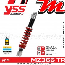 Amortisseur ~ YSS MZ366-385TR-11-85 