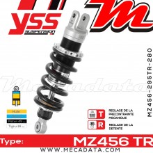 Amortisseur ~ YSS MZ456-295TR-28O-88 