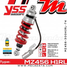 Amortisseur ~ YSS MZ456-300H1RL-74-85 