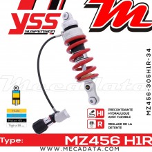 Amortisseur ~ YSS MZ456-305H1R-34-85 