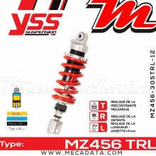 Amortisseur ~ YSS MZ456-305TRL-12-85 