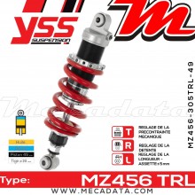 Amortisseur ~ YSS MZ456-305TRL-49-85 