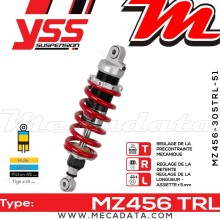 Amortisseur ~ YSS MZ456-305TRL-51-85 