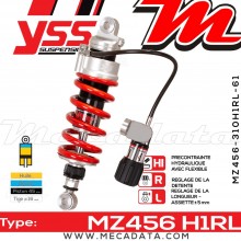 Amortisseur ~ YSS MZ456-310H1RL-61-85 