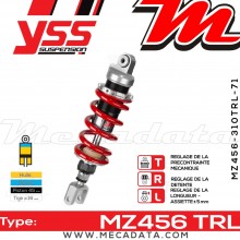 Amortisseur ~ YSS MZ456-310TRL-71-85 