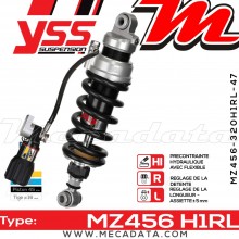 Amortisseur ~ YSS MZ456-320H1RL-47-85 