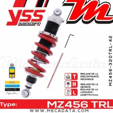 Amortisseur ~ YSS MZ456-320TRL-42-85 