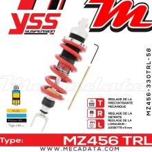 Amortisseur ~ YSS MZ456-330TRL-58-85 