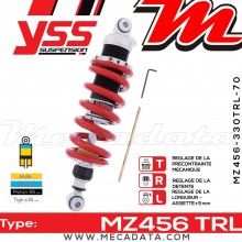 Amortisseur ~ YSS MZ456-330TRL-70-85 