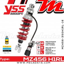 Amortisseur ~ YSS MZ456-350H1RL-16-85 