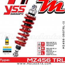 Amortisseur ~ YSS MZ456-350TRL-11-85 