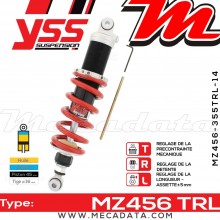 Amortisseur ~ YSS MZ456-355TRL-14-85 