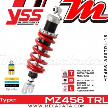 Amortisseur ~ YSS MZ456-365TRL-15-85 