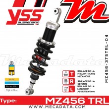 Amortisseur ~ YSS MZ456-375TRL-04-88 