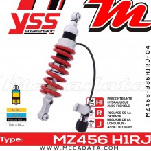 Amortisseur ~ YSS MZ456-385H1RJ-04-88 