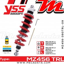 Amortisseur ~ YSS MZ456-390TRL-09-85 