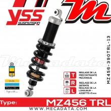 Amortisseur ~ YSS MZ456-390TRL-13-88 
