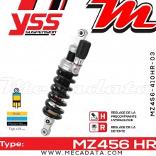 Amortisseur ~ YSS MZ456-410HR-03-88 