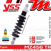 Amortisseur ~ YSS MZ456-410TR-05-88 
