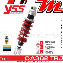 Amortisseur ~ YSS OA362-310TRJ-07-85 
