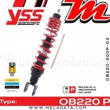 Amortisseur ~ YSS OB220-300P-03-85 