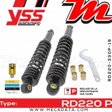Amortisseur ~ YSS RD220-330P-19-88 