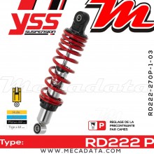 Amortisseur ~ YSS RD222-270P-1-03-15 