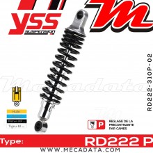 Amortisseur ~ YSS RD222-310P-02-18 