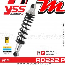 Amortisseur ~ YSS RD222-320P-01-18 