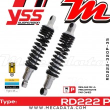 Amortisseur ~ YSS RD222-320P-35-18 