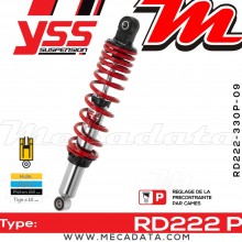 Amortisseur ~ YSS RD222-330P-09-15 