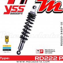 Amortisseur ~ YSS RD222-340P-10-18 