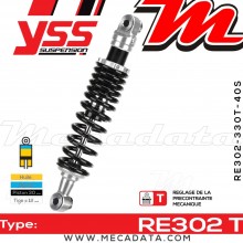 Amortisseur ~ YSS RE302-330T-40S-88 