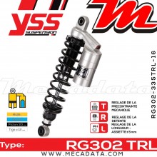 Amortisseur ~ YSS RG302-335TRL-16-885D 