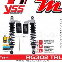 Amortisseur ~ YSS RG302-335TRL-20S-888 