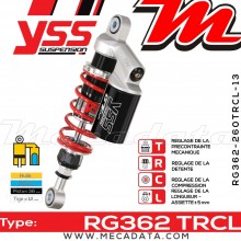 Amortisseur ~ YSS RG362-260TRCL-13-858 
