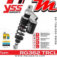 Amortisseur ~ YSS RG362-300TRCL-09-888 