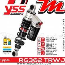 Amortisseur ~ YSS RG362-300TRWJ-34-888 
