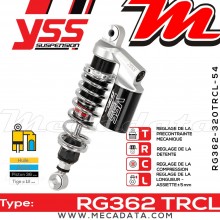 Amortisseur ~ YSS RG362-320TRCL-54-818 