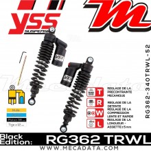 Amortisseur ~ YSS RG362-340TRWL-52-B 
