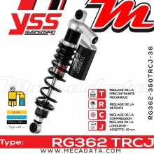 Amortisseur ~ YSS RG362-350TRCJ-36-888 