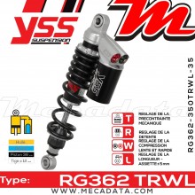 Amortisseur ~ YSS RG362-350TRWL-35-888 