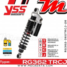 Amortisseur ~ YSS RG362-360TRCJ-26-888 