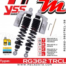 Amortisseur ~ YSS RG362-360TRCL-38-888 