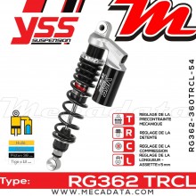 Amortisseur ~ YSS RG362-360TRCL-54-888 