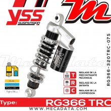 Amortisseur ~ YSS RG366-320TRC-07S-818 