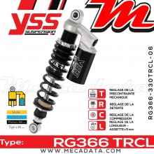 Amortisseur ~ YSS RG366-330TRCL-06-888 