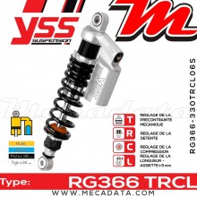 Amortisseur ~ YSS RG366-330TRCL06S-889 