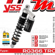 Amortisseur ~ YSS RG366-340TRC-31S-888 