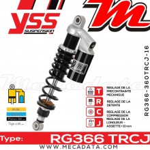 Amortisseur ~ YSS RG366-360TRCJ-16-888 